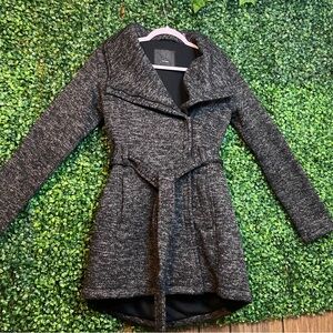 Steve Madden Charcoal Trench Coat